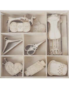 SET MADERITAS ''COSTURA''...