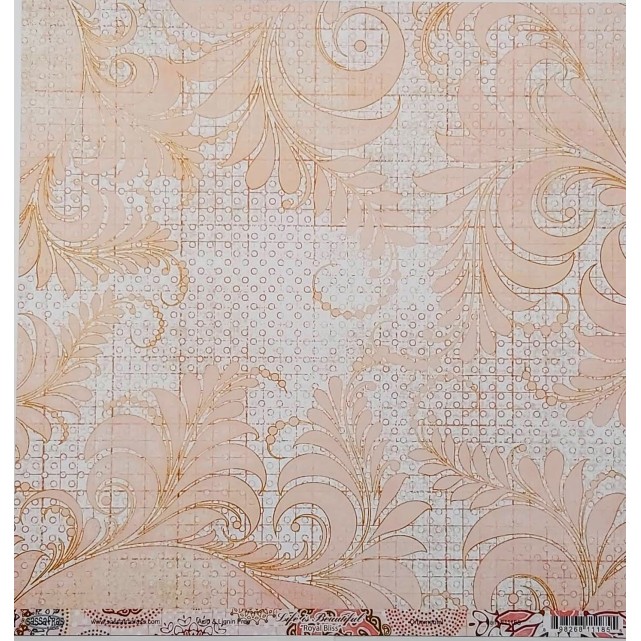 PAPEL SASSAFRAS - ROYAL BLISS ORNAMENTAL