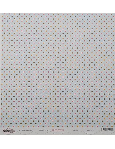 PAPEL SASSAFRAS - SPRINKLED