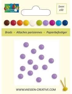 BRADS 5mm LILA 50 uds.