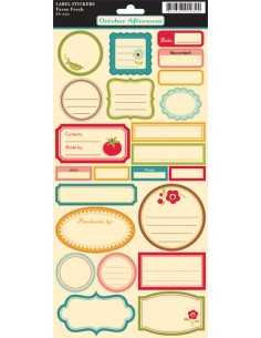 PEGATINAS OCTOBER AFTERNOON...