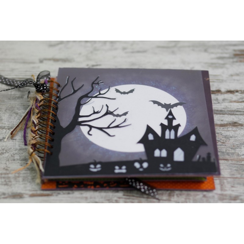 KIT + TUTORIAL SCRAP "Halloween Luna