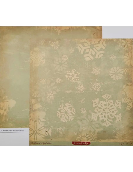 PAPEL COSMO CRICKET - SLEIGH RICE