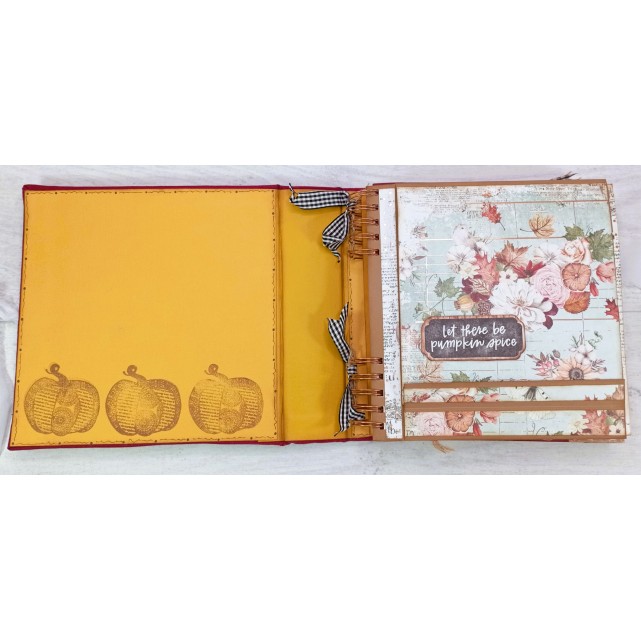 ÁLBUM SCRAP -  "CALABAZAS PRIMA"