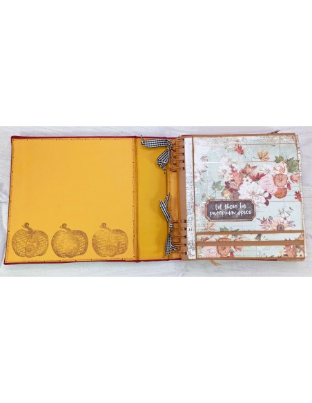 ÁLBUM SCRAP -  "CALABAZAS PRIMA"