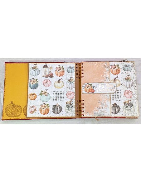 ÁLBUM SCRAP -  "CALABAZAS PRIMA"