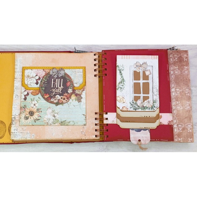 ÁLBUM SCRAP -  "CALABAZAS PRIMA"