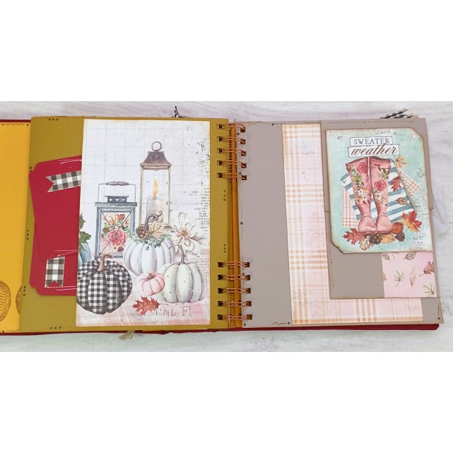 ÁLBUM SCRAP -  "CALABAZAS PRIMA"