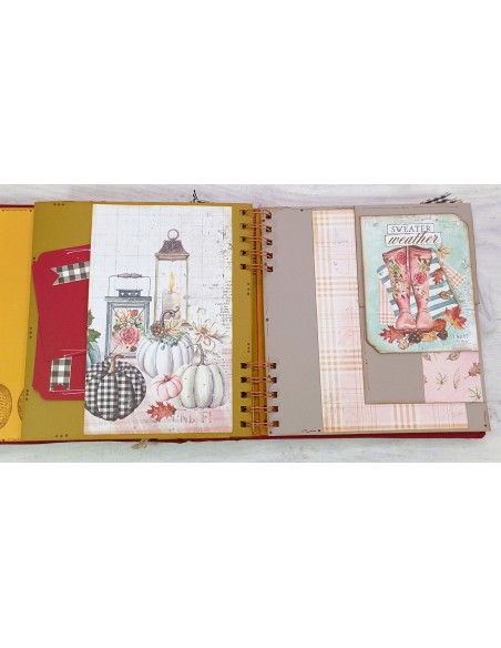 ÁLBUM SCRAP -  "CALABAZAS PRIMA"