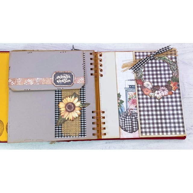 ÁLBUM SCRAP -  "CALABAZAS PRIMA"