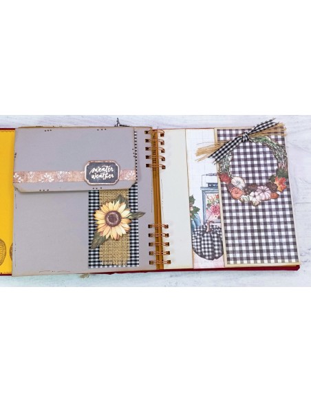 ÁLBUM SCRAP -  "CALABAZAS PRIMA"