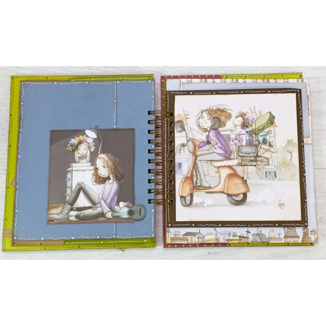 ÁLBUM SCRAP - "MIMI LA MUSA"