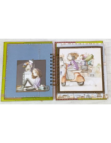 ÁLBUM SCRAP - "MIMI LA MUSA"