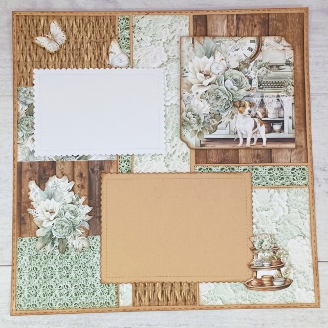 LAYOUT - "RUSTIC" - 12"x12"