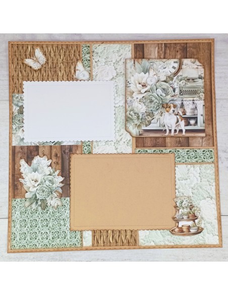 LAYOUT - "RUSTIC" - 12"x12"