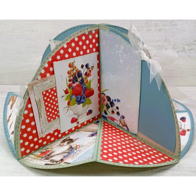 ÁLBUM SCRAP - "BERRYLICIOUS" Circular