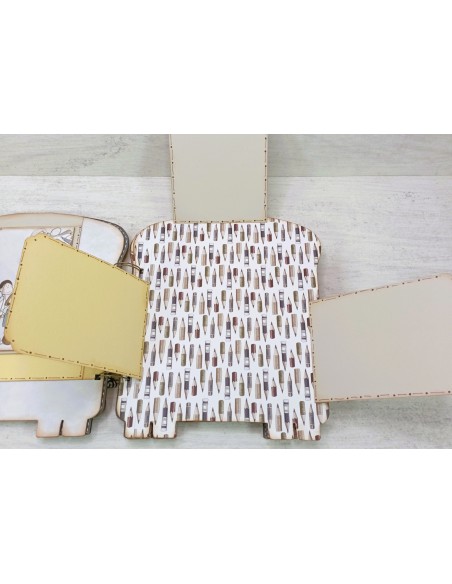 ÁLBUM SCRAP - "BUS ESCOLAR"