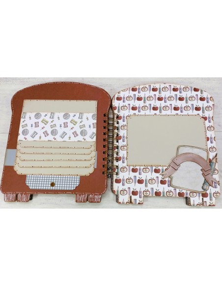 ÁLBUM SCRAP - "BUS ESCOLAR"