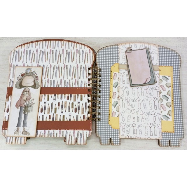 ÁLBUM SCRAP - "BUS ESCOLAR"