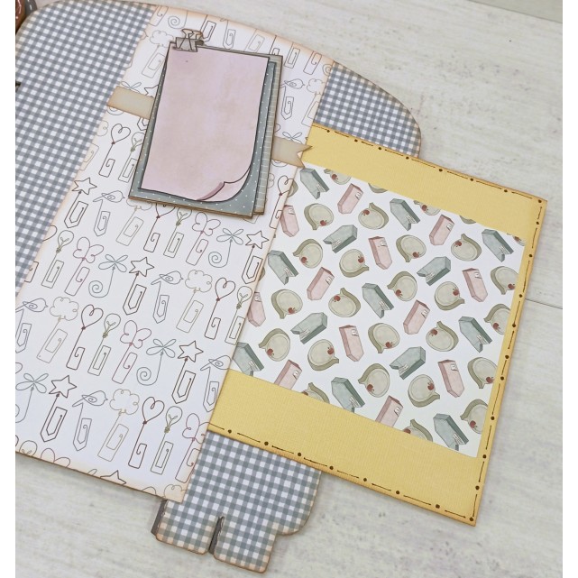 ÁLBUM SCRAP - "BUS ESCOLAR"