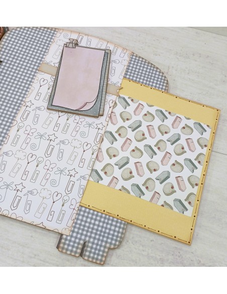 ÁLBUM SCRAP - "BUS ESCOLAR"