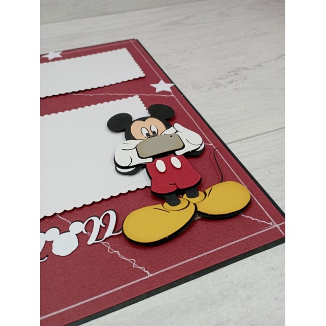 LAYOUT - "OREJA MICKEY" - 12"x12"
