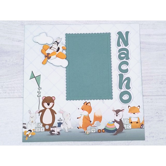 LAYOUT - BEBÉ 1 - 9"x9"