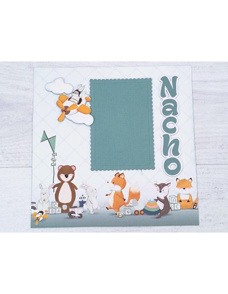 LAYOUT - BEBÉ 1 - 9"x9"