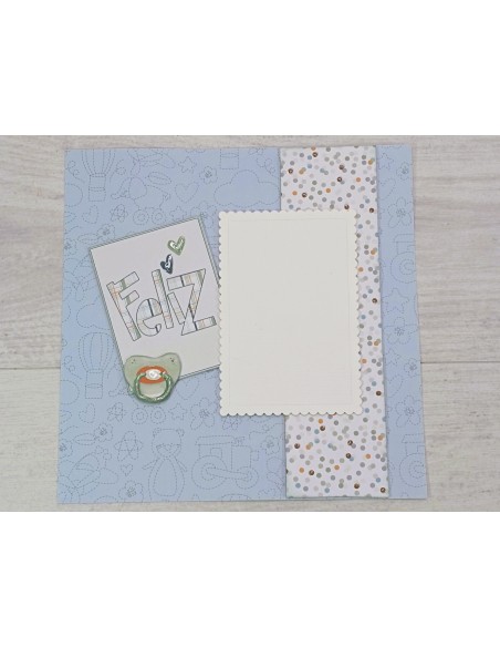 LAYOUT - BEBÉ 2 - 9"x9"