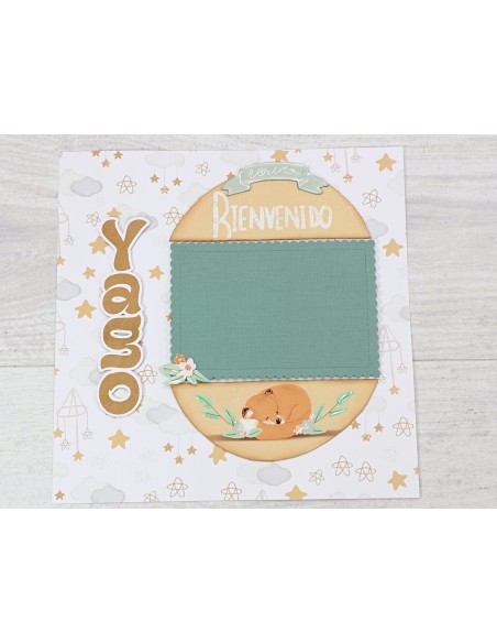 LAYOUT - BEBÉ 3 - 9"x9"