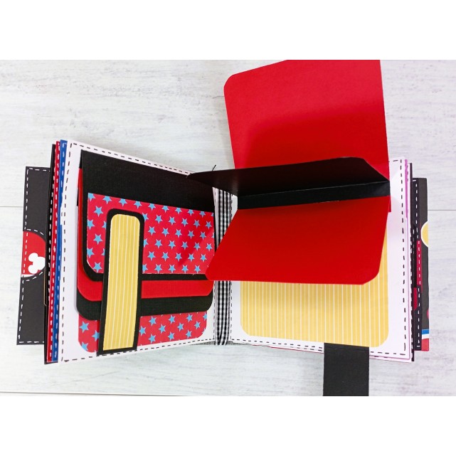 ÁLBUM SCRAP - "VIAJE DISNEY"