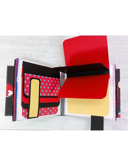 ÁLBUM SCRAP - "VIAJE DISNEY"