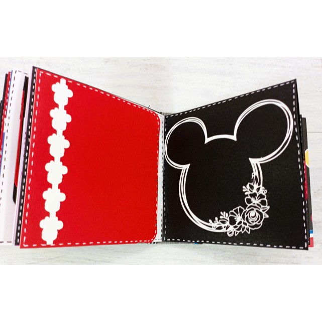 ÁLBUM SCRAP - "VIAJE DISNEY"