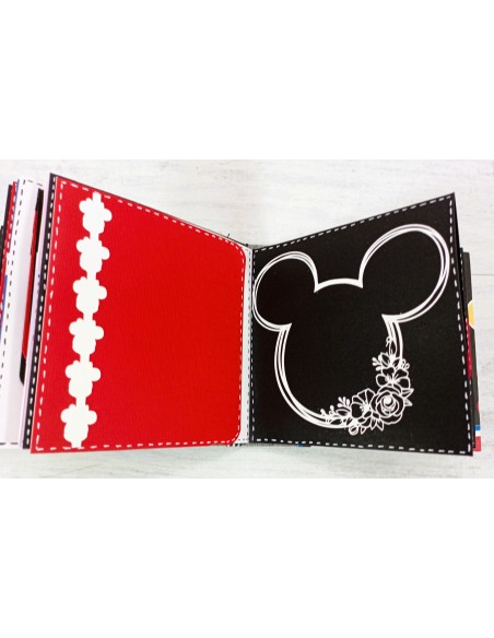 ÁLBUM SCRAP - "VIAJE DISNEY"