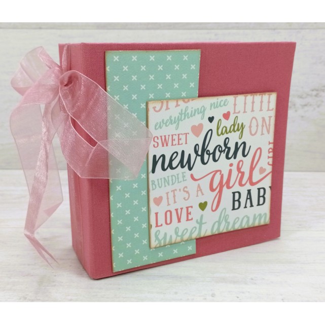 ÁLBUM SCRAP - " BEBÉ NIÑA"