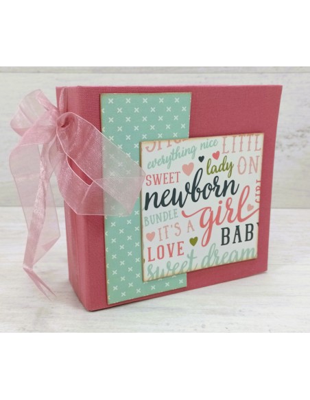 ÁLBUM SCRAP - " BEBÉ NIÑA"