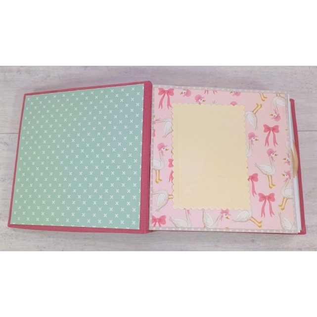 ÁLBUM SCRAP - " BEBÉ NIÑA"