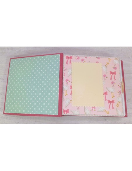 ÁLBUM SCRAP - " BEBÉ NIÑA"