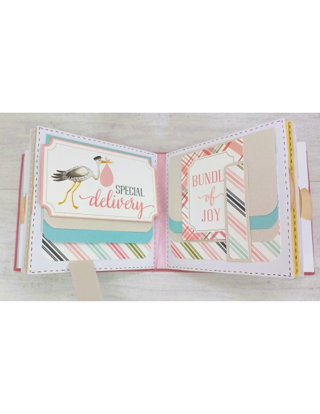 ÁLBUM SCRAP - " BEBÉ NIÑA"