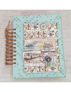 ÁLBUM SCRAP - "BUEN VIAJE"