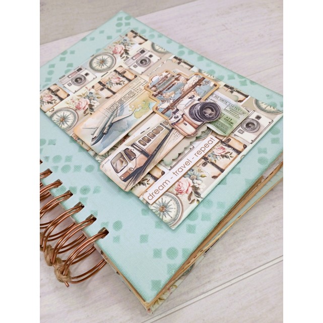 ÁLBUM SCRAP - "BUEN VIAJE"