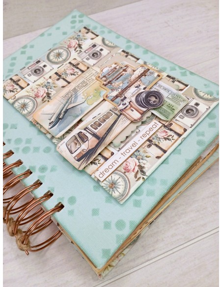 ÁLBUM SCRAP - "BUEN VIAJE"