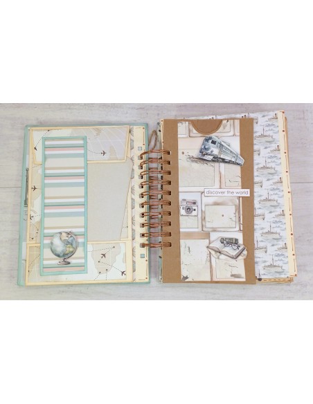 ÁLBUM SCRAP - "BUEN VIAJE"