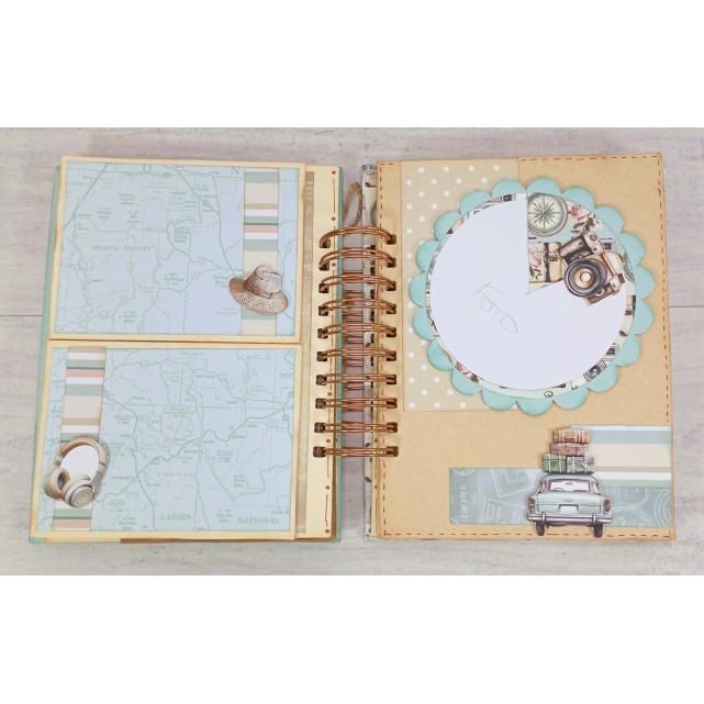 ÁLBUM SCRAP - "BUEN VIAJE"