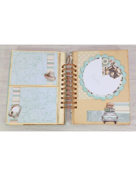 ÁLBUM SCRAP - "BUEN VIAJE"