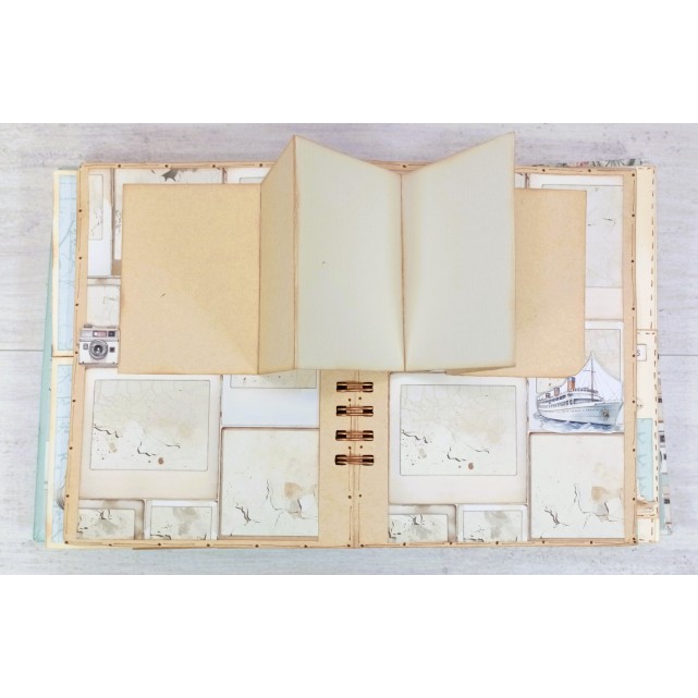 ÁLBUM SCRAP - "BUEN VIAJE"