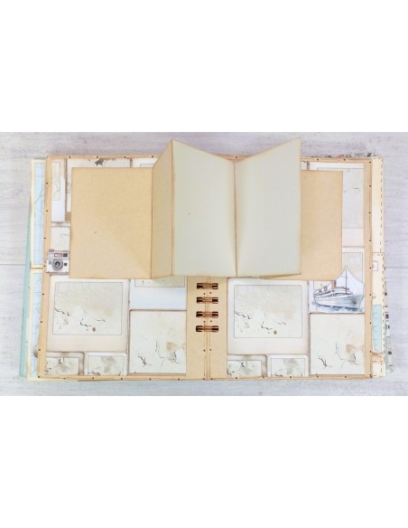 ÁLBUM SCRAP - "BUEN VIAJE"