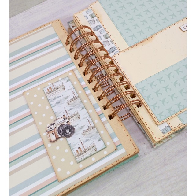 ÁLBUM SCRAP - "BUEN VIAJE"