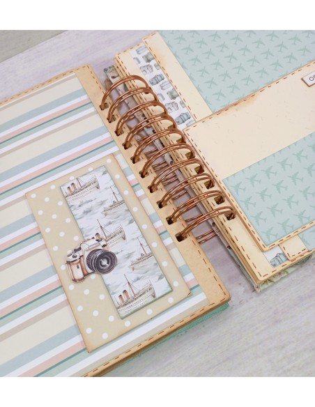 ÁLBUM SCRAP - "BUEN VIAJE"