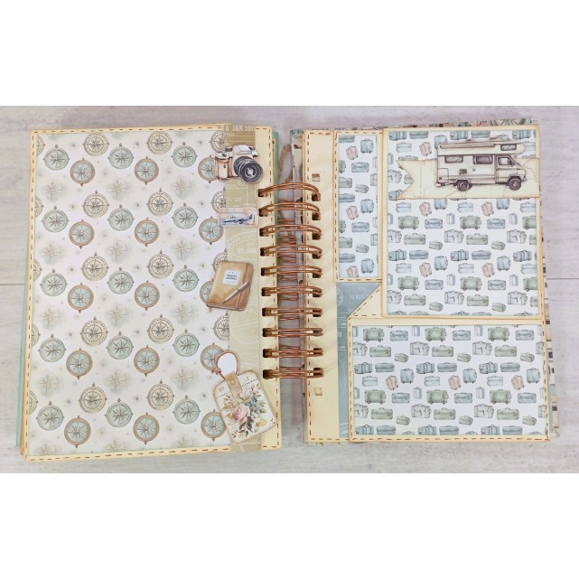 ÁLBUM SCRAP - "BUEN VIAJE"